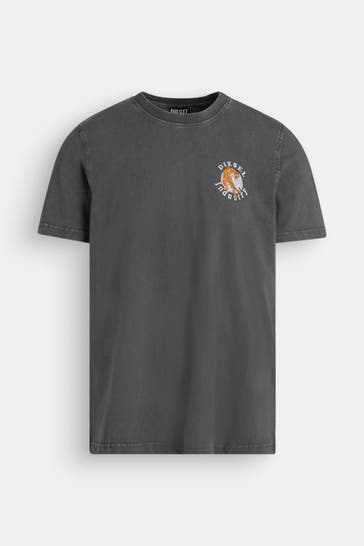 DIESEL T-Shirt anthrazit