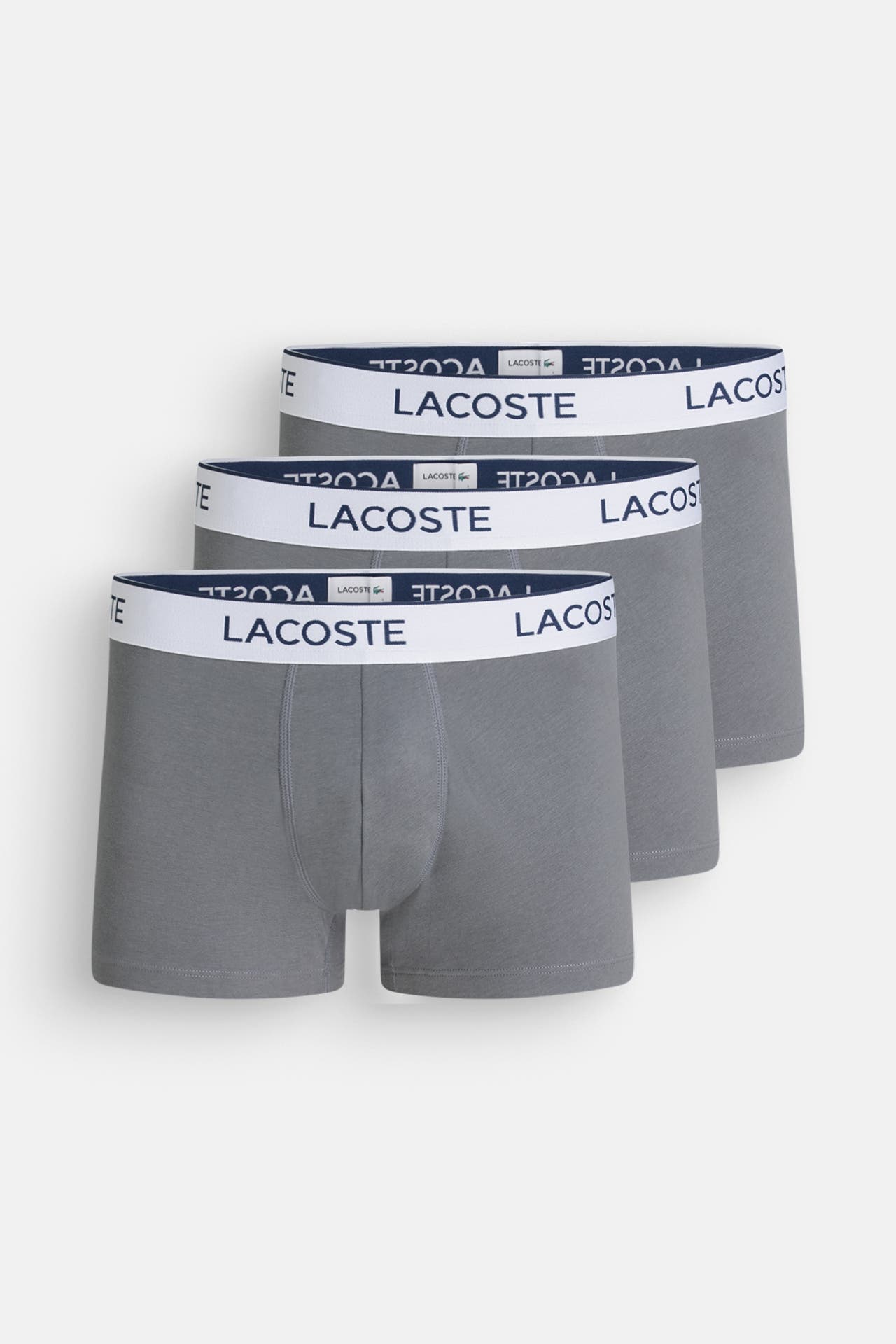 LACOSTE 3er-Pack Boxer Trunks dunkelgrau, Bild 1