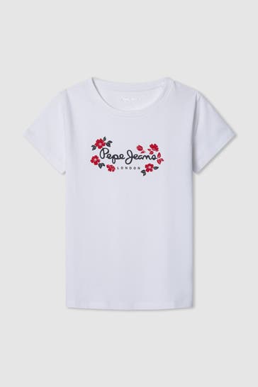 PEPE JEANS T-Shirt 'Maisie' weiß