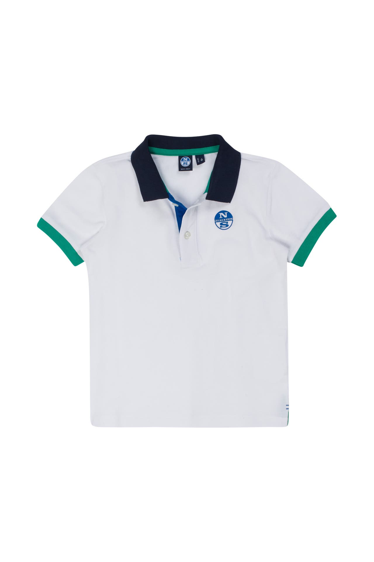 NORTH SAILS Polo-Shirt weiß, Bild 1