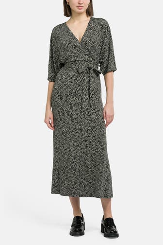 MARC O'POLO Wickelkleid gemustert