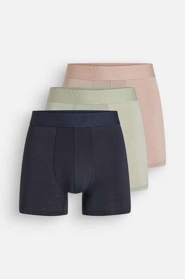 WRANGLER - 3er-Pack Boxer Trunks 'Griffin' mehrfarbig