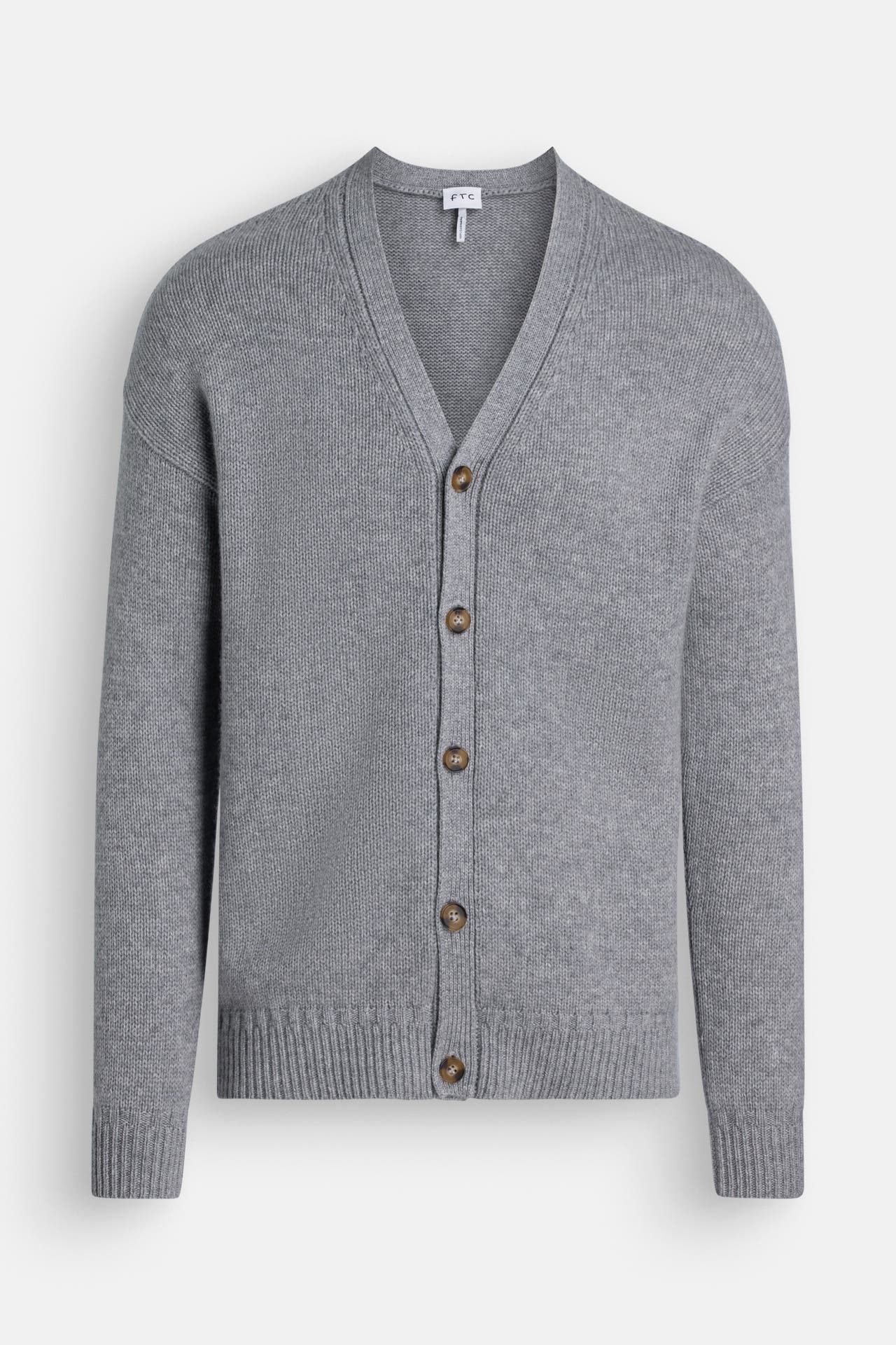 FTC Kaschmir-Strickjacke grau, Bild 1