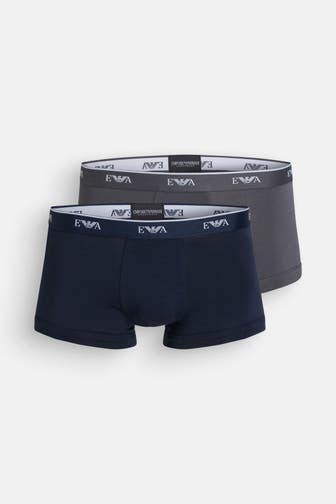 EMPORIO ARMANI 2er-Pack Boxer Trunks zweifarbig