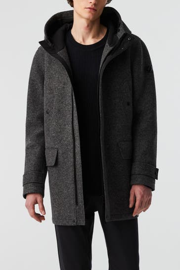 ALPHATAURI Mantel 'Orate' grau