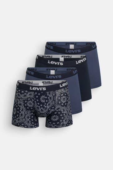 LEVI'S® 4er-Pack Boxer Briefs mehrfarbig