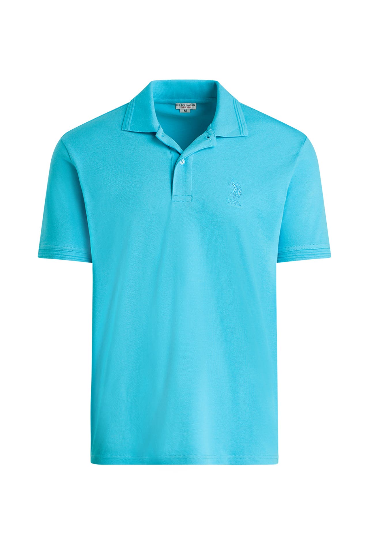 U.S. POLO ASSN. Polo-Shirt 'Axel' türkis, Bild 1