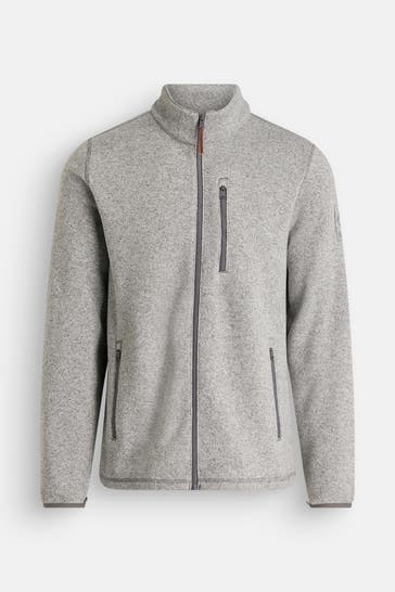 TIMBERLAND Fleecejacke grau