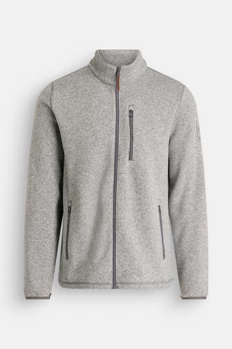 TIMBERLAND Fleecejacke grau