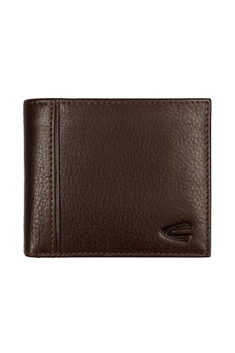 CAMEL ACTIVE Ledergeldbörse 'Pine Jeans' dunkelbraun
