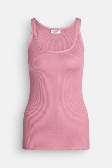 ROSEMUNDE Seidenmix-Top altrosa