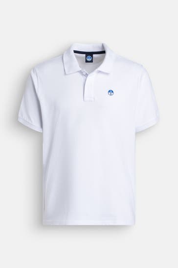 NORTH SAILS Polo-Shirt weiß