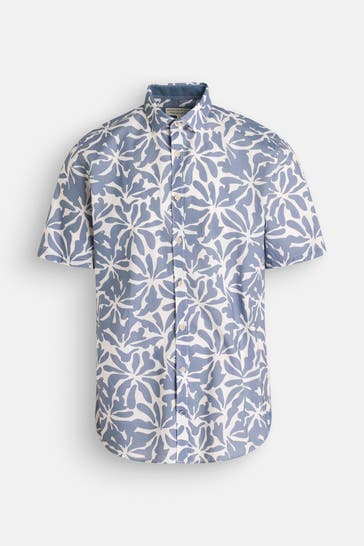 COLOURS & SONS Kurzarmhemd gemustert