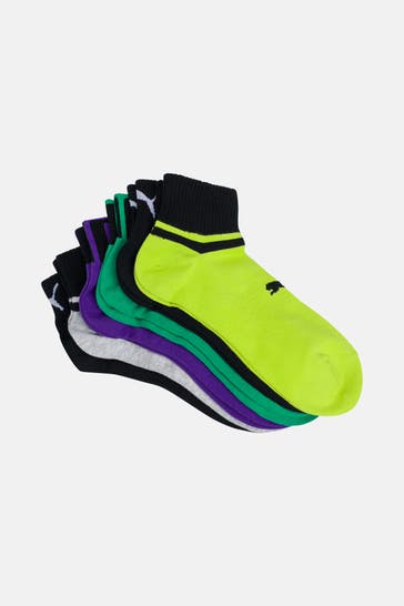 PUMA 6er-Pack Socken mehrfarbig unisex