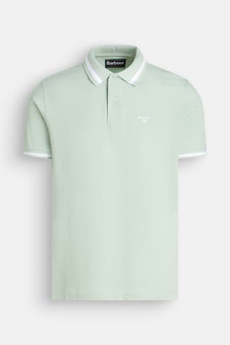 BARBOUR Polo-Shirt lindgrün