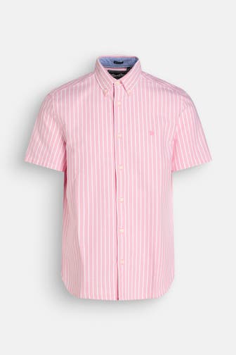 SUPERDRY Kurzarmhemd gestreift Regular Fit