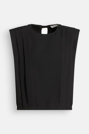 GESTUZ Blusentop schwarz