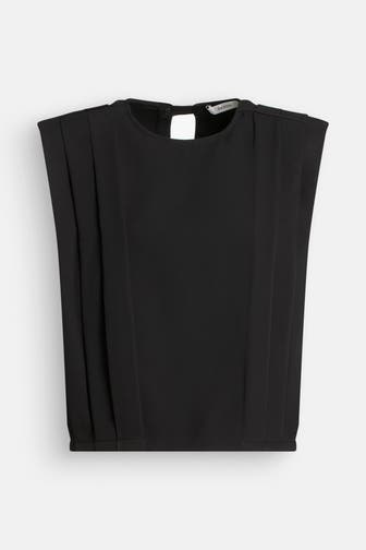 GESTUZ Blusentop schwarz