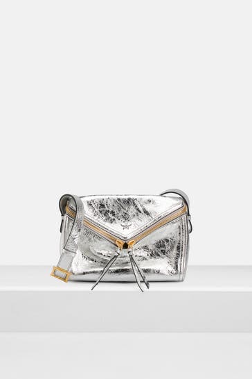 MCM Umhängetasche silber