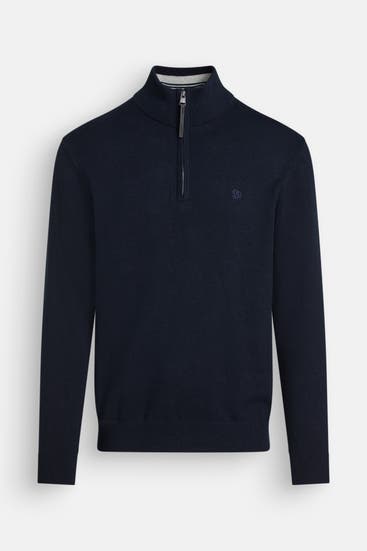 SUPERDRY - Strick-Troyer navy
