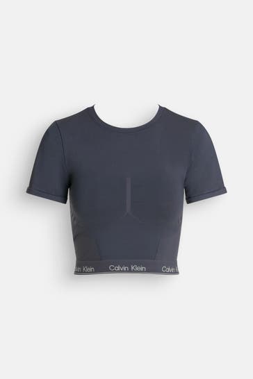 CALVIN KLEIN Shaping-Top graublau