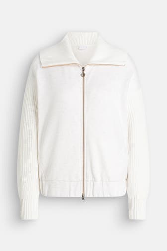 SPORTALM Sweatjacke weiß