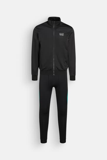 EA7 Trainingsanzug schwarz