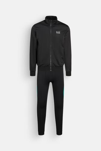 EA7 Trainingsanzug schwarz