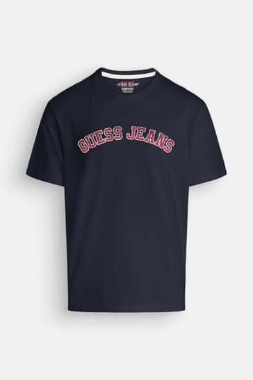 GUESS T-Shirt dunkelblau