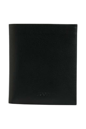 JOOP! Ledergeldbörse 'Daphnis' schwarz