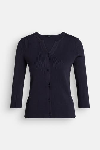 COMMA, Strickjacke nachtblau