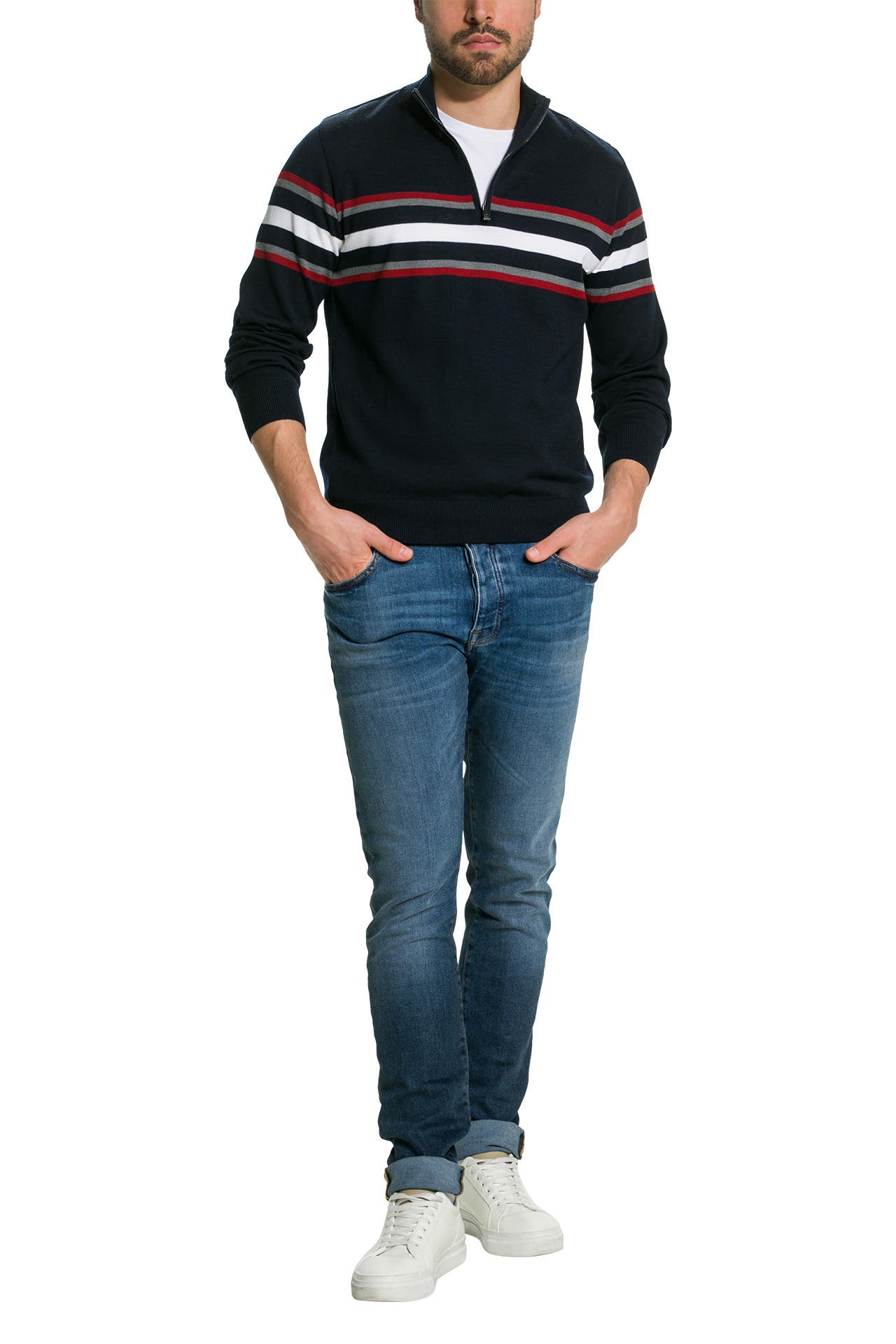 PAUL & SHARK Strickpullover mehrfarbig, Bild 1