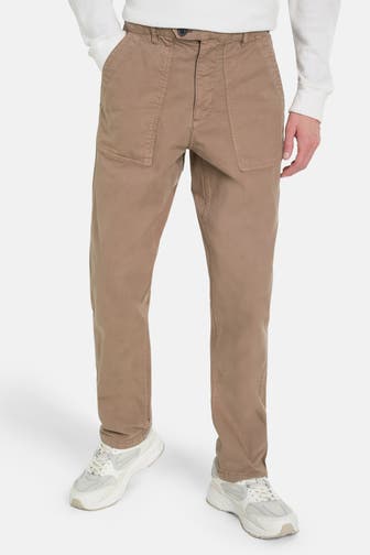 GUESS Stoffhose 'Porto' braun