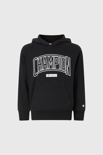 CHAMPION Hoodie schwarz
