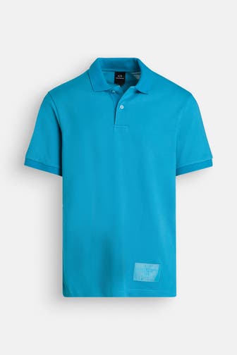ARMANI EXCHANGE Polo-Shirt türkisblau