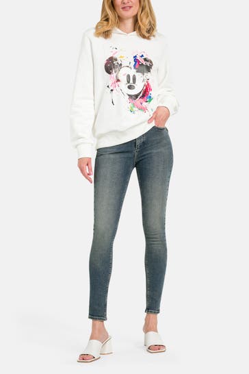 DESIGUAL Jeans 'Donis' skinny graublau