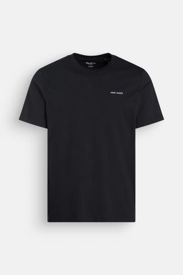 PEPE JEANS T-Shirt 'Oliver' schwarz