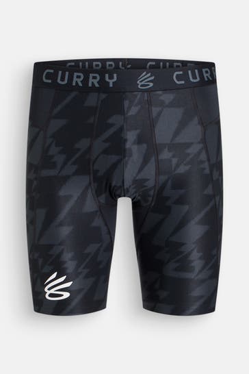 UNDER ARMOUR Shorts 'Curry HG Prtd' schwarz