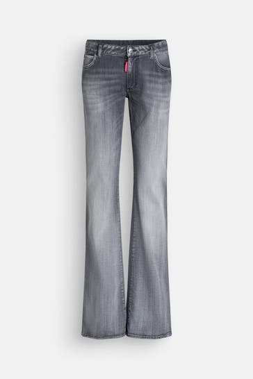 DSQUARED2 Jeans flared grau
