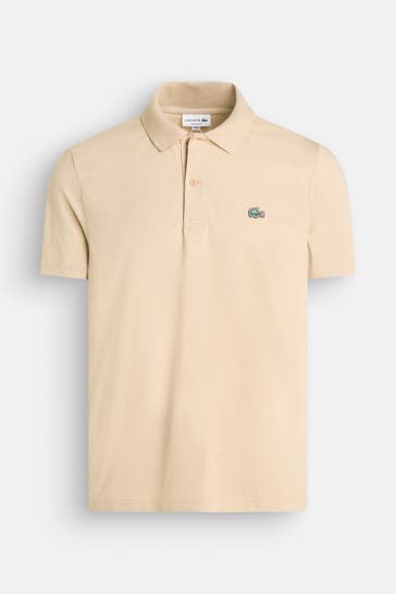 LACOSTE Polo-Shirt beige