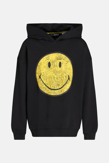 DESIGUAL Hoodie schwarz 