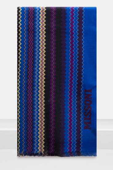MISSONI - Seidenmix-Schal gemustert
