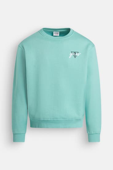 GUESS - Sweatshirt 'Go Neil' meergrün
