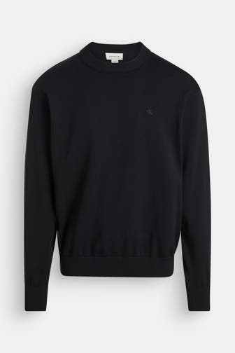 CALVIN KLEIN Strickpullover schwarz