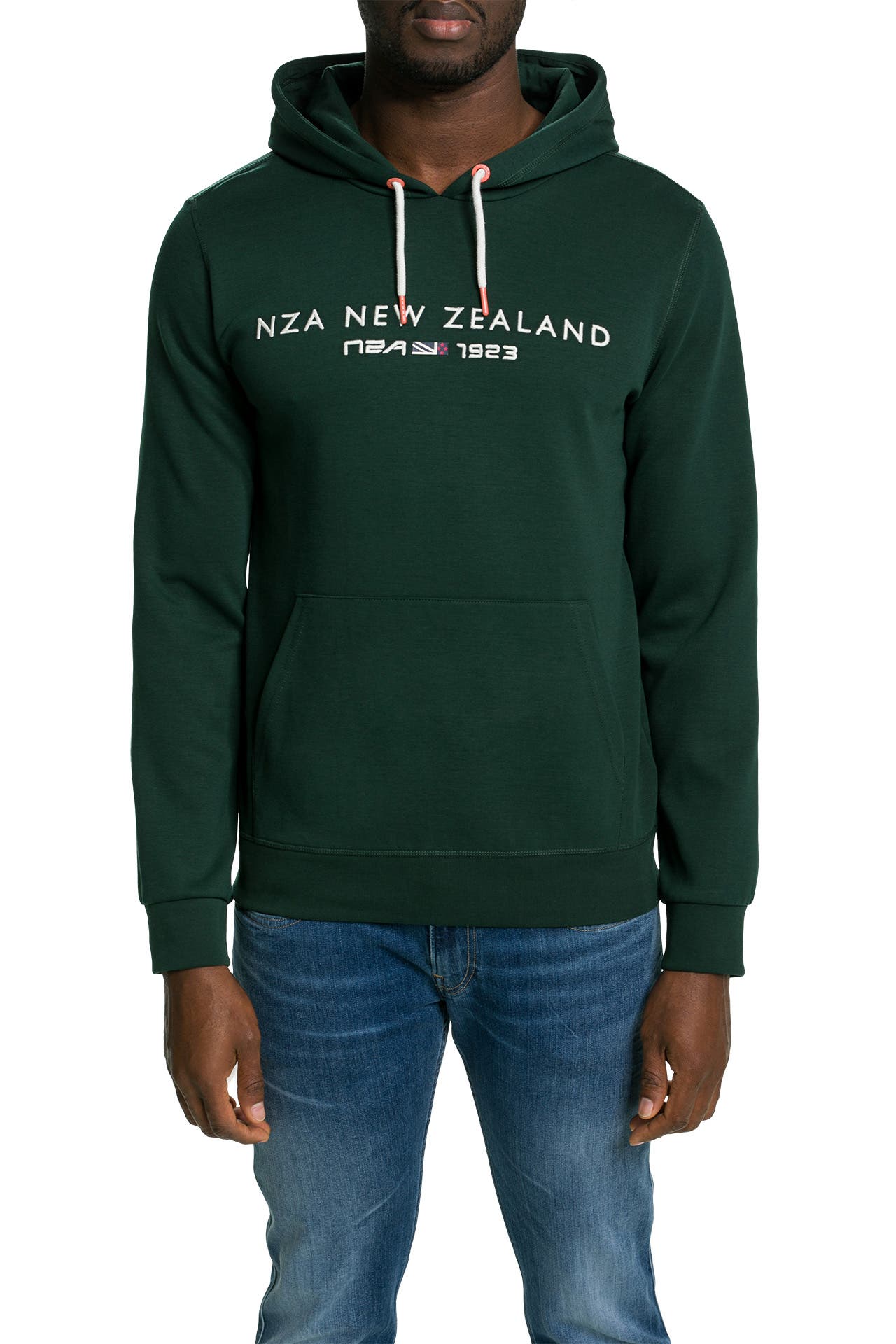 Hoodie 'Myth Tarn' dunkelgrün NEW ZEALAND AUCKLAND » günstig online