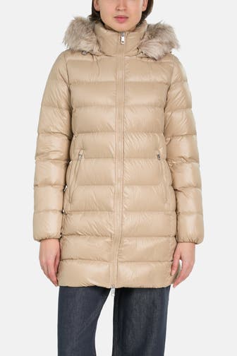 TOMMY HILFIGER Steppmantel beige
