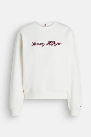 TOMMY HILFIGER Sweatshirt offwhite