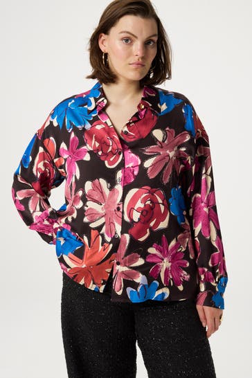 FABIENNE CHAPOT Casual-Bluse floral