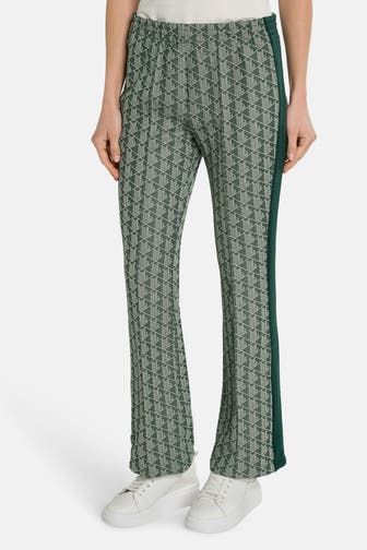 LACOSTE Joggpants dunkelgrün gemustert
