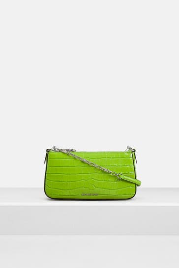 MICHAEL MICHAEL KORS Schultertasche 'Empire Chain' apfelgrün